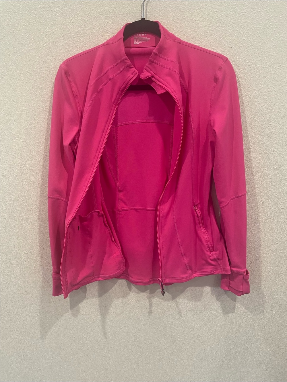 Queenieke Women's Hot Pink Running Jacket